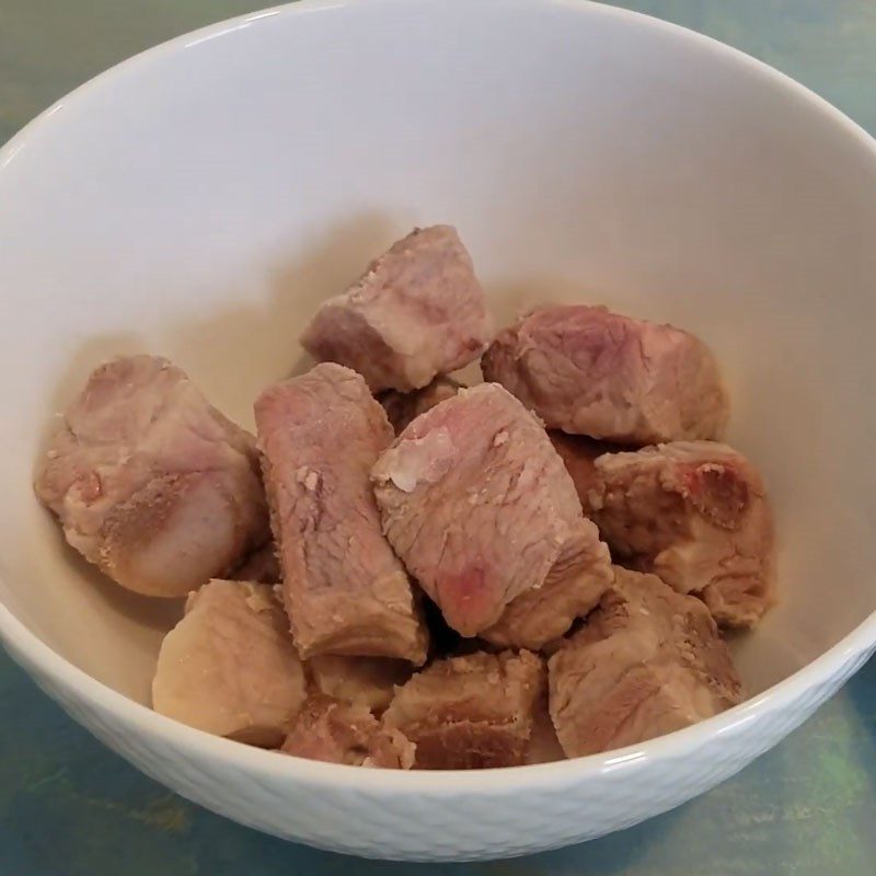 Step 1 Prepare the pork ribs for Soup with Chayote