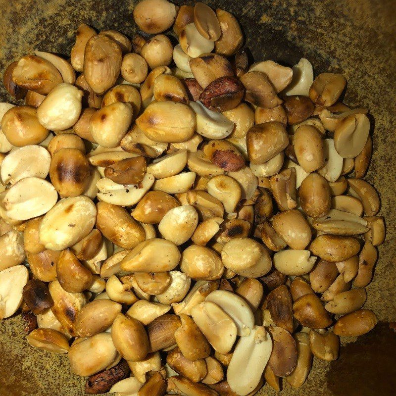 Step 2 Prepare vegetables for seafood pancake (recipe shared by user)