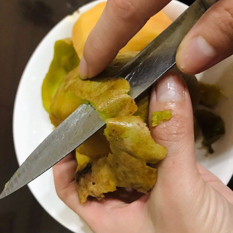 Step 1 Prepare sapodilla Sapodilla Smoothie (recipe shared by users)