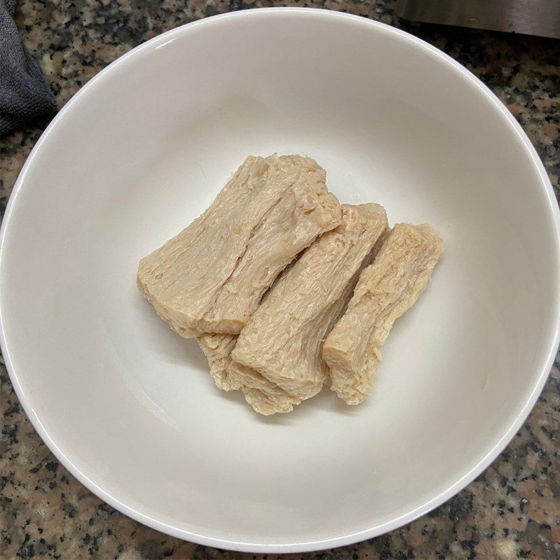 Step 1 Prepare the ribs Crispy Vegetarian Ribs