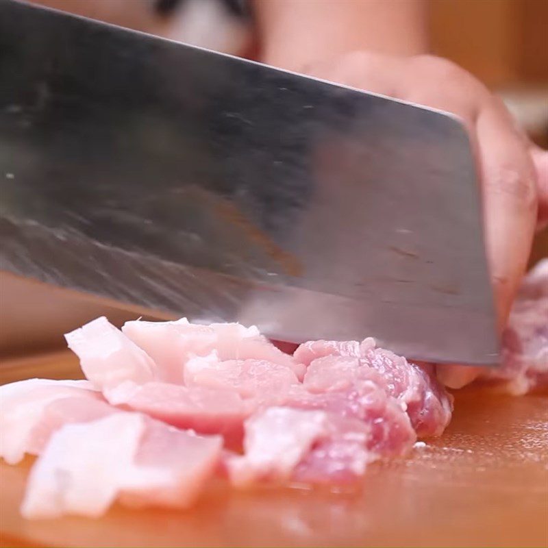 Step 2 Prepare the pork belly Basa fish stewed with galangal pork belly
