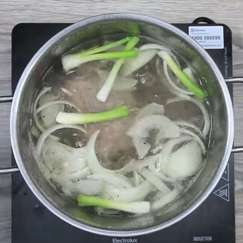 Step 1 Prepare the beef Spicy Korean Beef Soup