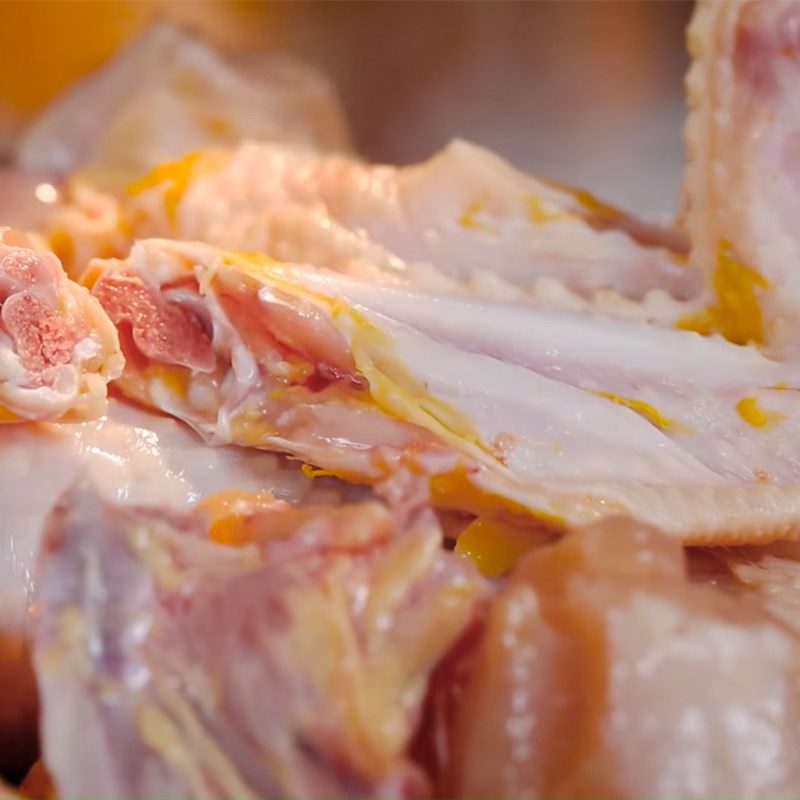 Step 1 Prepare ingredients for Chicken Hotpot with Rice Wine