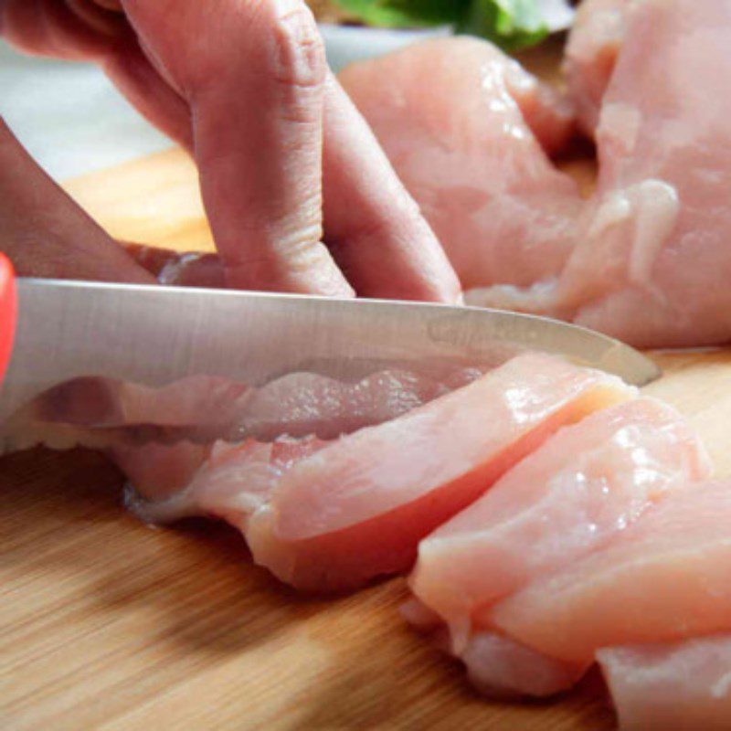 Step 1 Prepare chicken for Braised Chicken with Vegetables