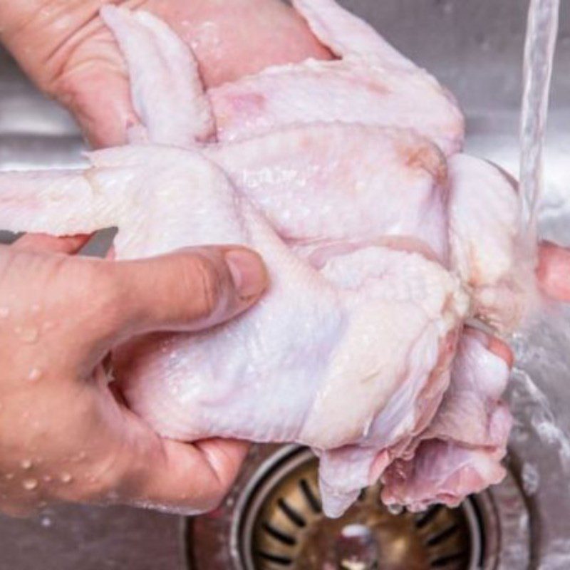 Step 1 Prepare chicken for Braised Chicken with Vegetables