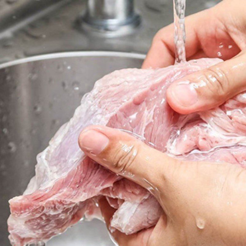 Step 1 Prepare the pork Dried pork with shredded flavor