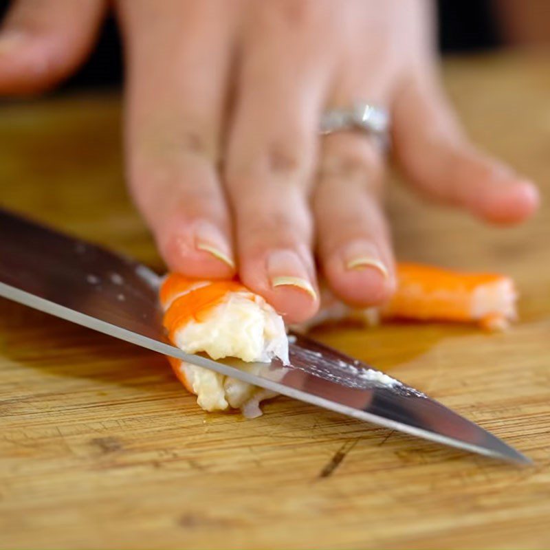 Step 2 Prepare the shrimp and make the sauce for Shrimp Wonton Cocktail Salad
