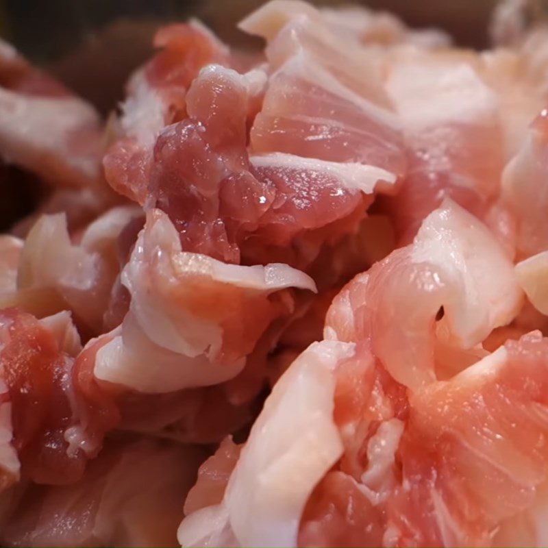 Step 1 Prepare shrimp and pork belly for Beef and Shrimp Salad