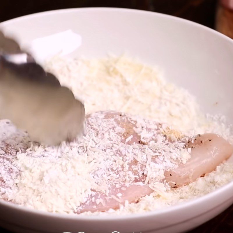 Step 1 Prepare Chicken Breast Chicken Breast with Cheese Sauce