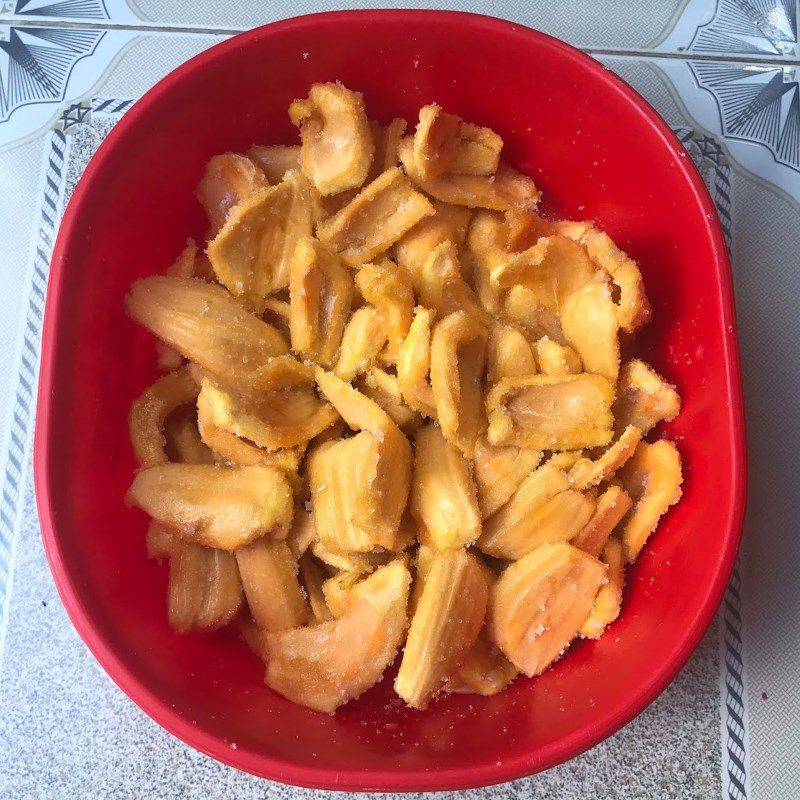Step 1 Prepare and mix jackfruit Chewy Jackfruit Jam (recipe shared by users)