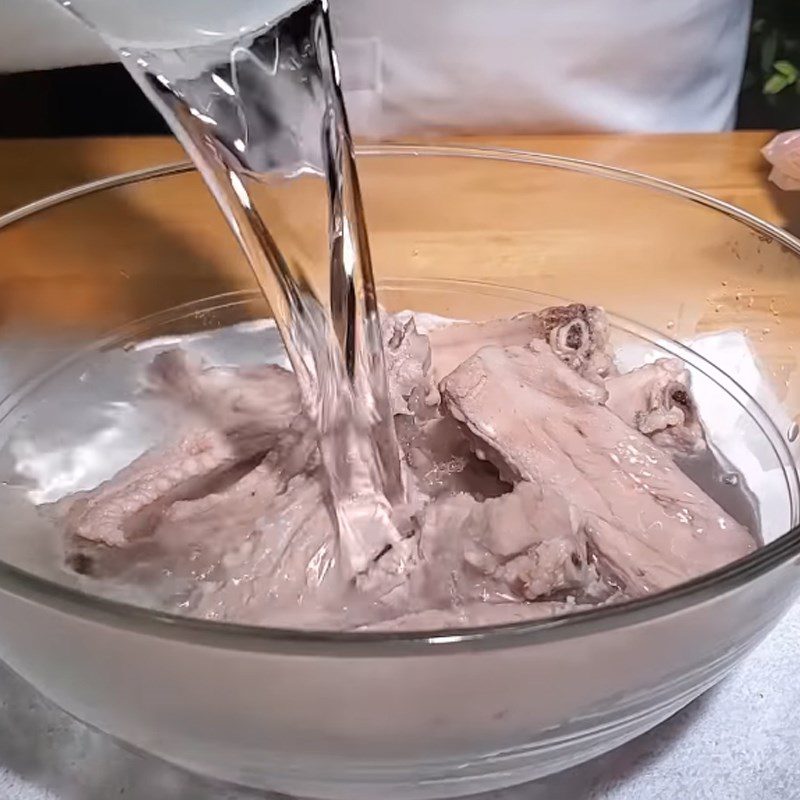 Step 1 Prepare and Marinate the Pork Ribs Ribs Cooked with Pate