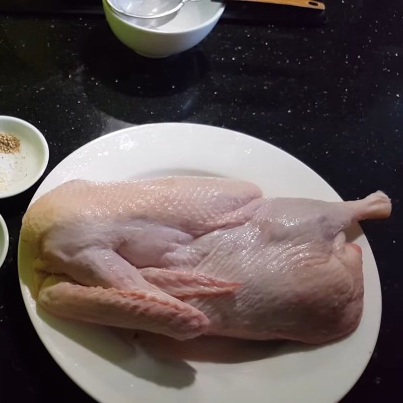 Step 1 Prepare and Marinate the Duck for Lemon Steamed Duck