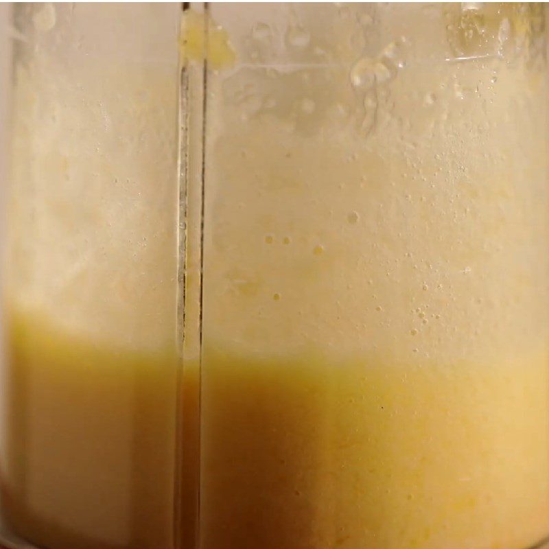 Step 2 Preparing and blending pineapple for melon pineapple jam