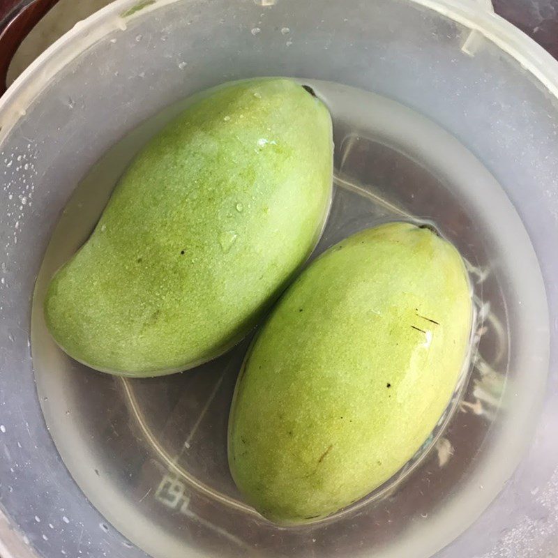 Step 1 Prepare the Mango Mango Juice