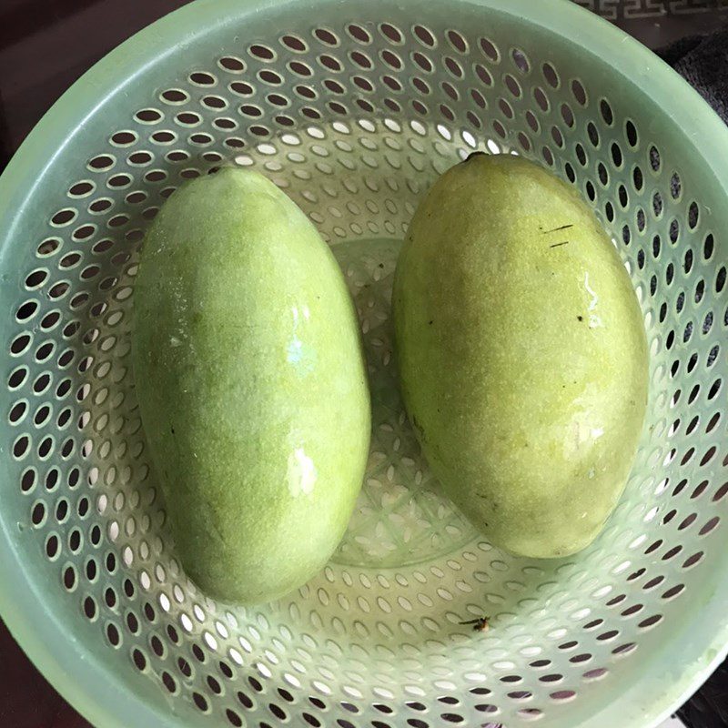 Step 1 Prepare the Mango Mango Juice