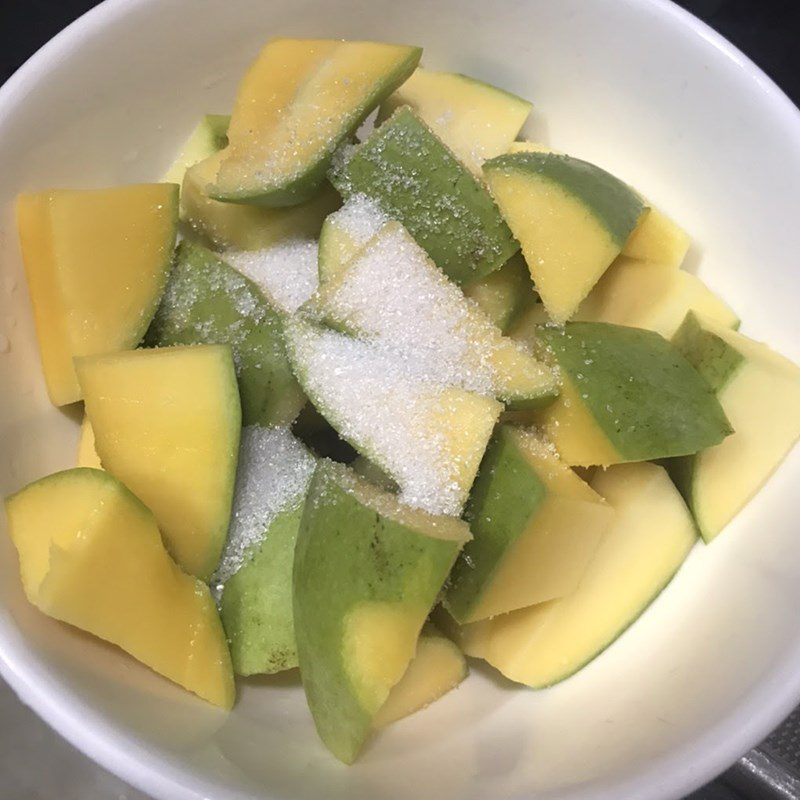 Step 1 Prepare the Mango Mango Juice