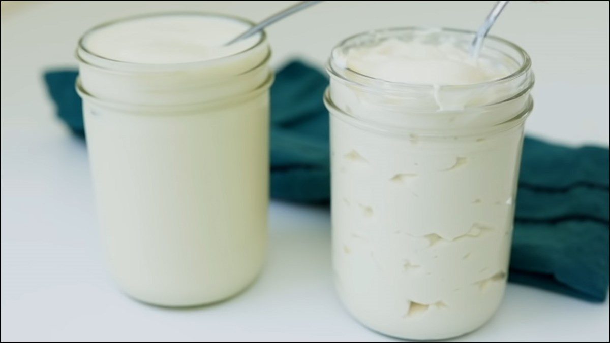 Soy Milk Yogurt made with Electric Pressure Cooker