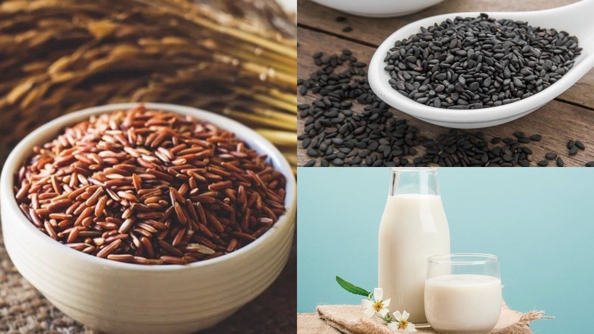 Ingredients for Brown Rice Milk