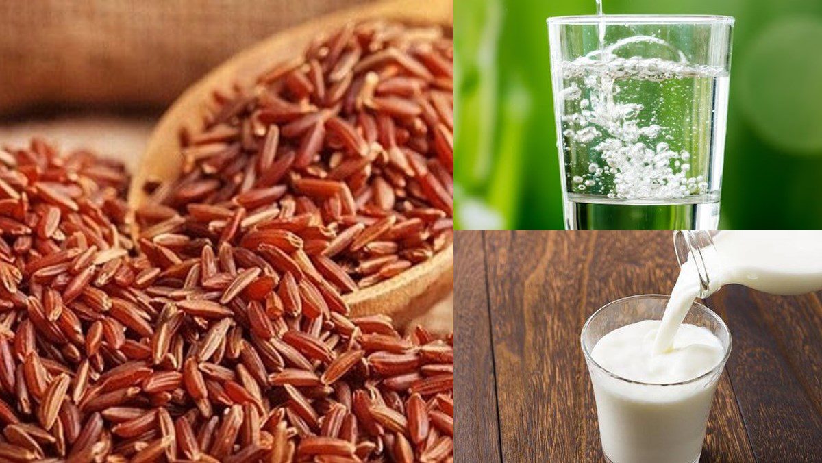 Ingredients for Brown Rice Milk