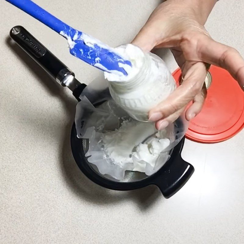 Step 5 Separating Yogurt Whey Greek Yogurt using electric pressure cooker