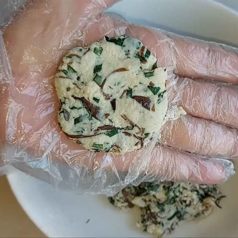 Step 3 Shaping the Fried Vegetarian Cha