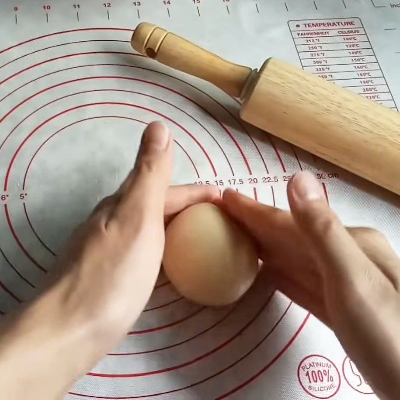 Step 4 Shape the butter milk bread using a non-stick pan