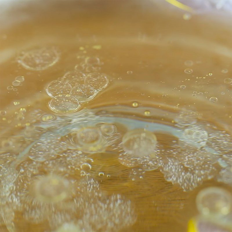 Step 2 Forming the white jelly pearls