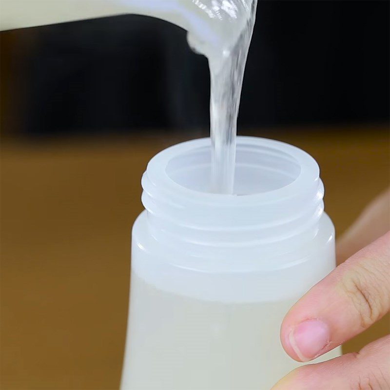 Step 2 Forming the white jelly pearls