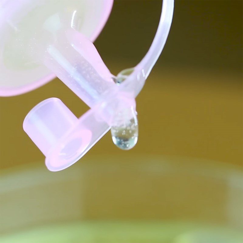 Step 2 Forming the white jelly pearls