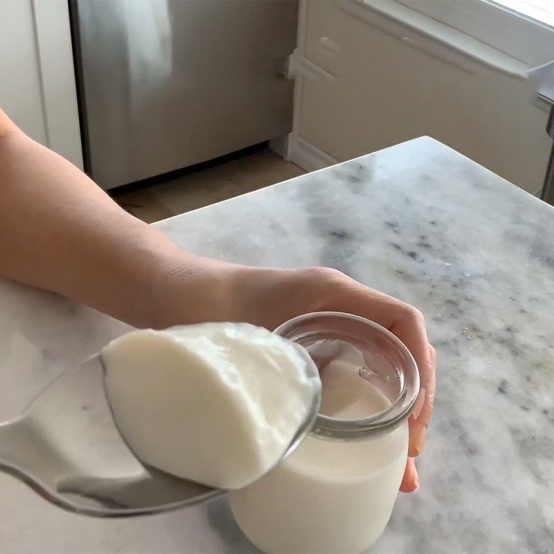 Step 3 Final product Yogurt with electric pressure cooker