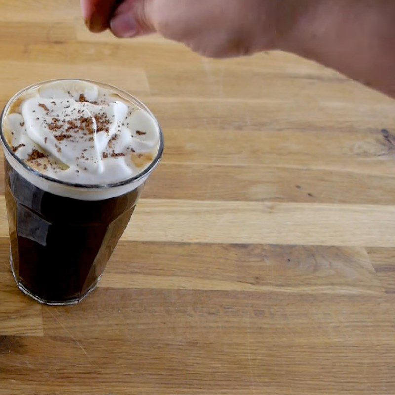 Step 3 Final Product Salted cream coffee