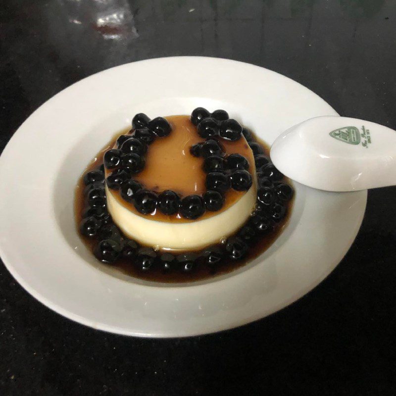 Step 4 Final Product Black Sugar Tofu with Tapioca Pearls