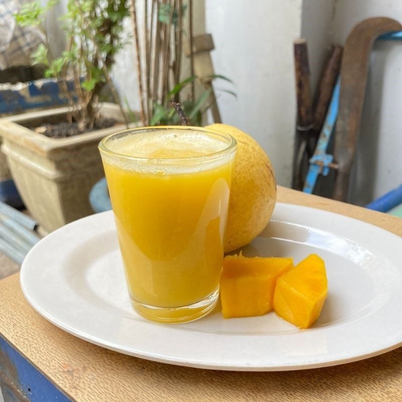 Step 3 Final Product Pear Mango Juice