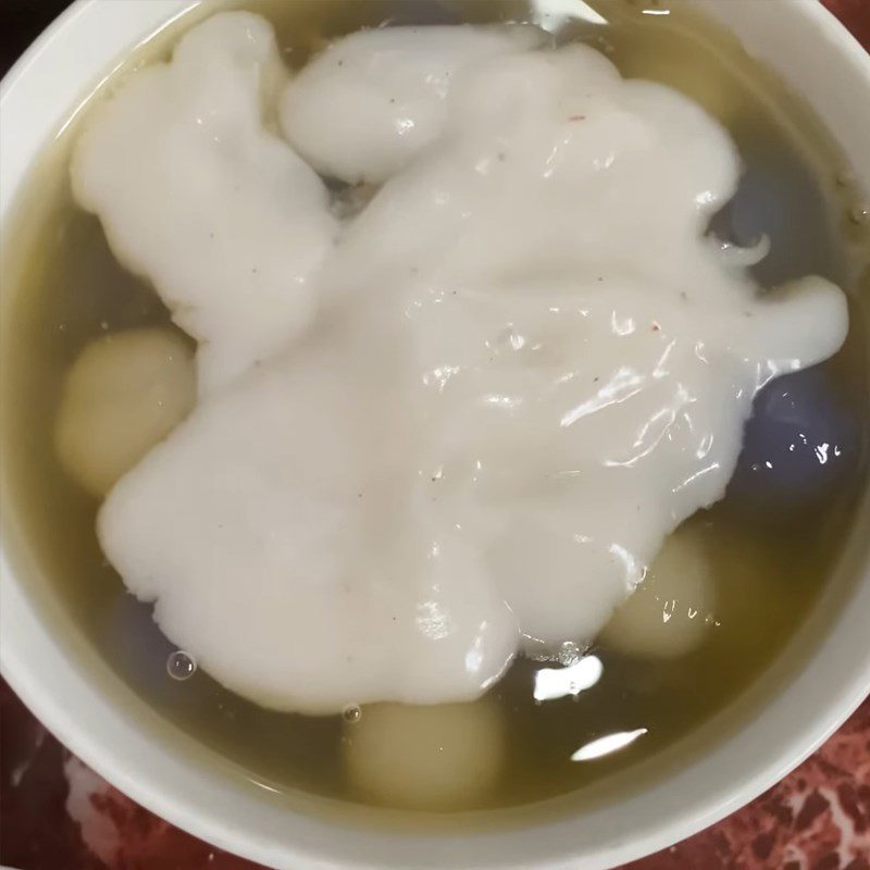 Step 7 Final product of Butterfly Pea Flower Dessert