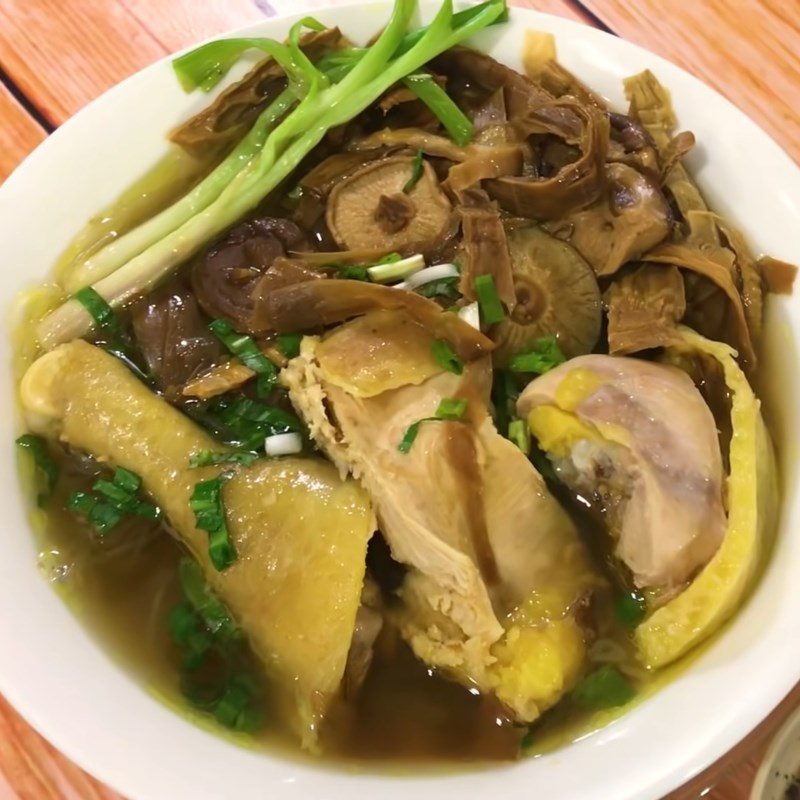 Step 7 Final Product Chicken Bamboo Noodles