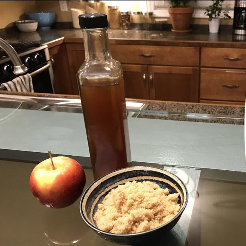 Step 4 Final product Apple syrup