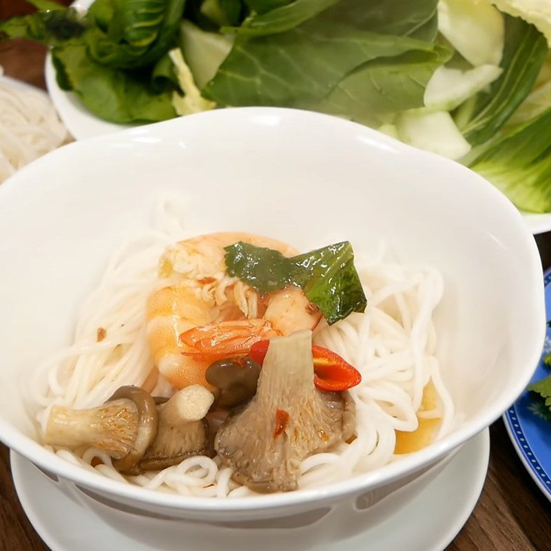 Step 5 Final product of tom yum hotpot