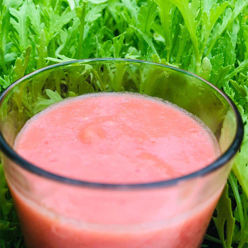 Step 3 Final Product Tomato Carrot Smoothie