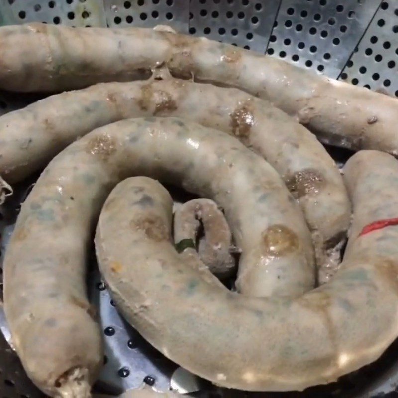 Step 4 Steaming Sausage Steamed Pork Sausage