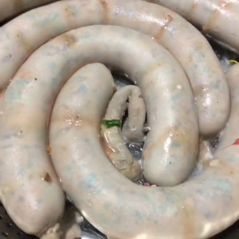 Step 4 Steaming Sausage Steamed Pork Sausage
