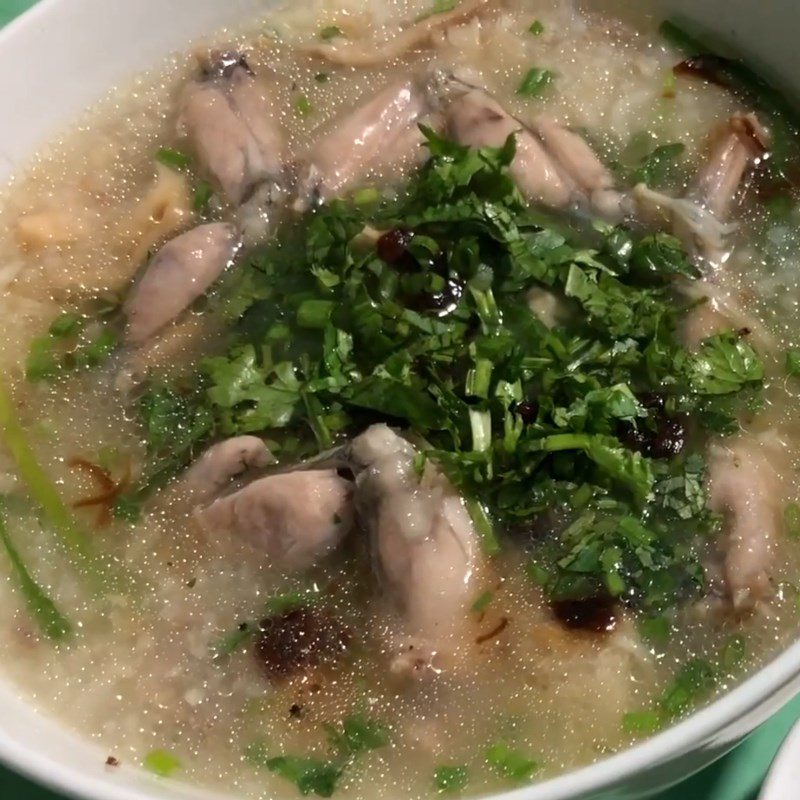 Step 6 Final Product Frog Porridge