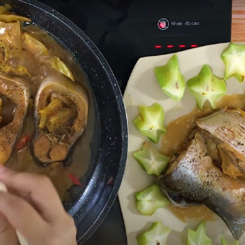 Step 5 Final Product Catfish with Starfruit