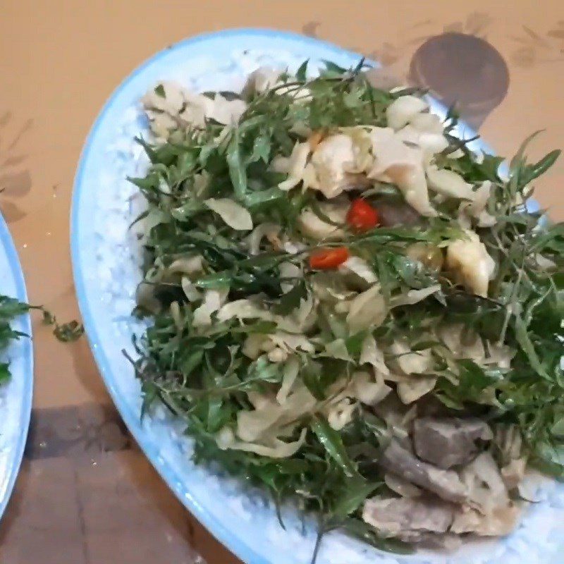 Step 5 Final Product Chicken and Dendrocalamus Salad