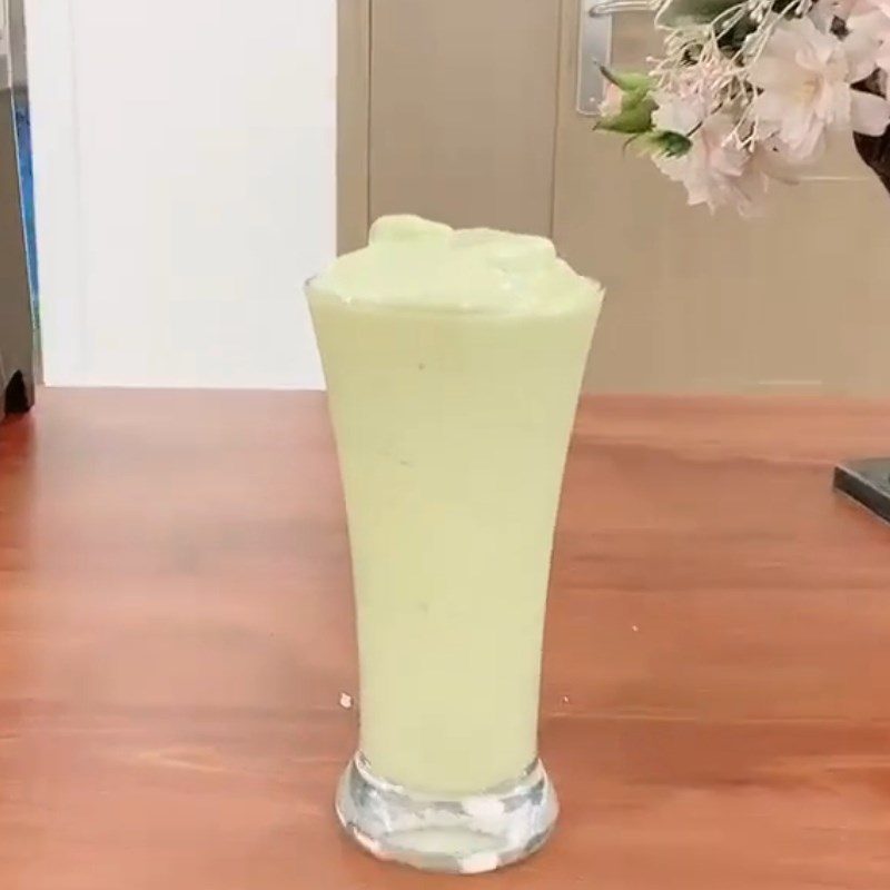 Step 3 Finished Product Avocado Soursop Yogurt Smoothie