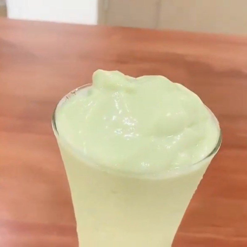 Step 3 Finished Product Avocado Soursop Yogurt Smoothie