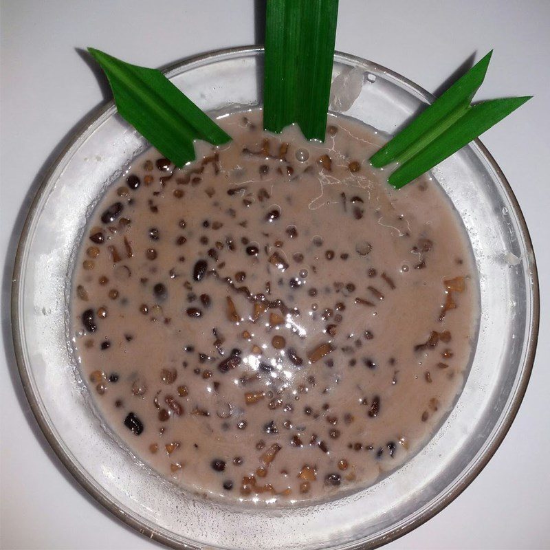 Step 4 Finished Product Black Bean Pudding using pressure cooker