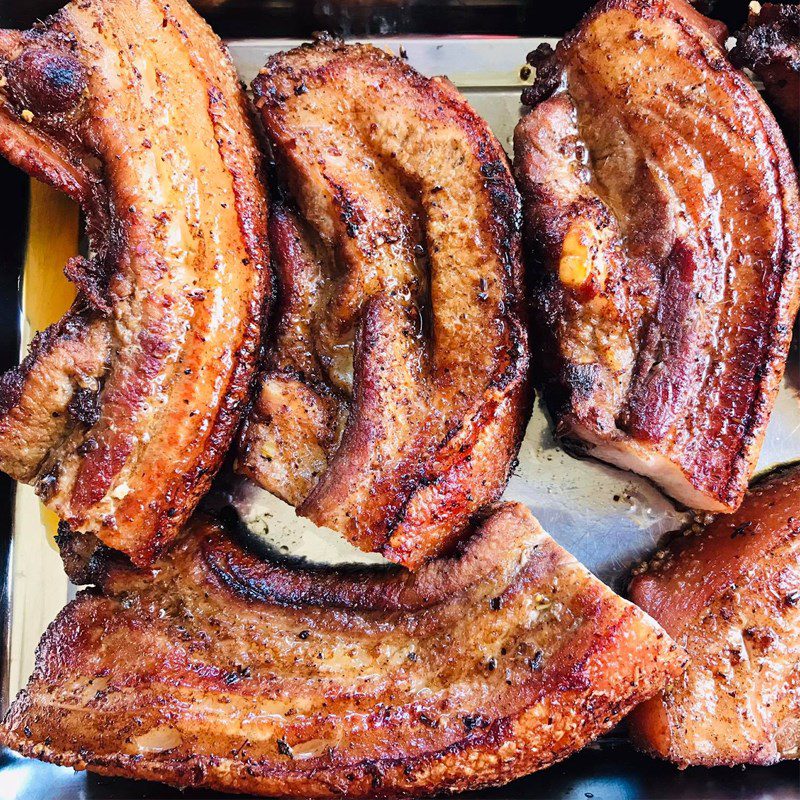 Step 5 Finished Product Crispy Fried Sun-dried Pork Belly