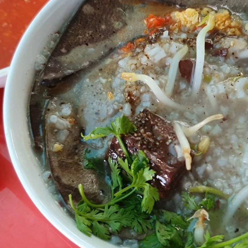 Step 6 Final product Western-style pork porridge