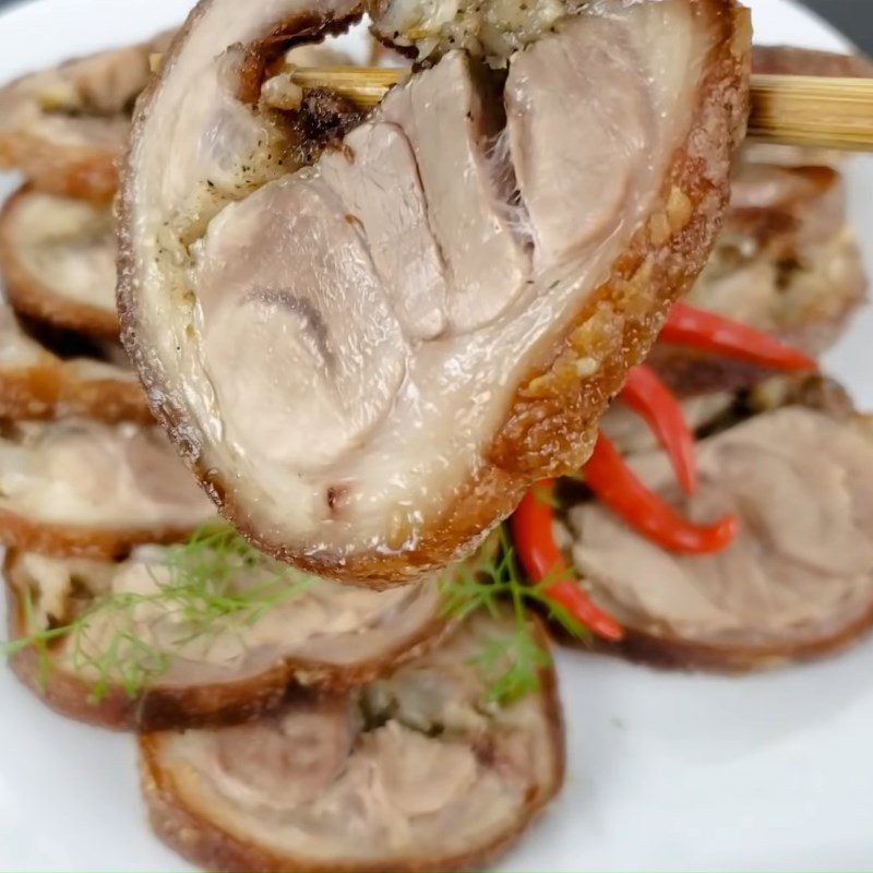 Step 5 Final Product Boneless fried pork leg