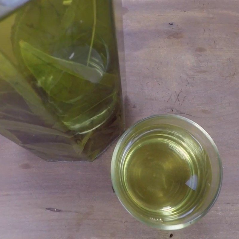 Step 3 Final product Green tea